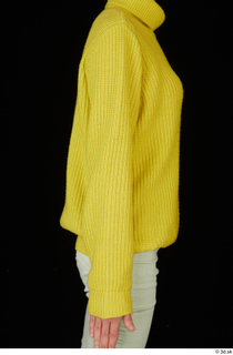 Waja arm casual dressed sleeve upper body yellow sweater with…